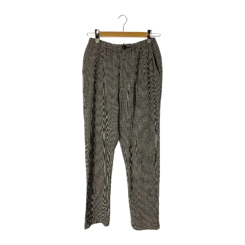 STUSSY/Pants/L/GRY/Polyester/Houndstooth Check/