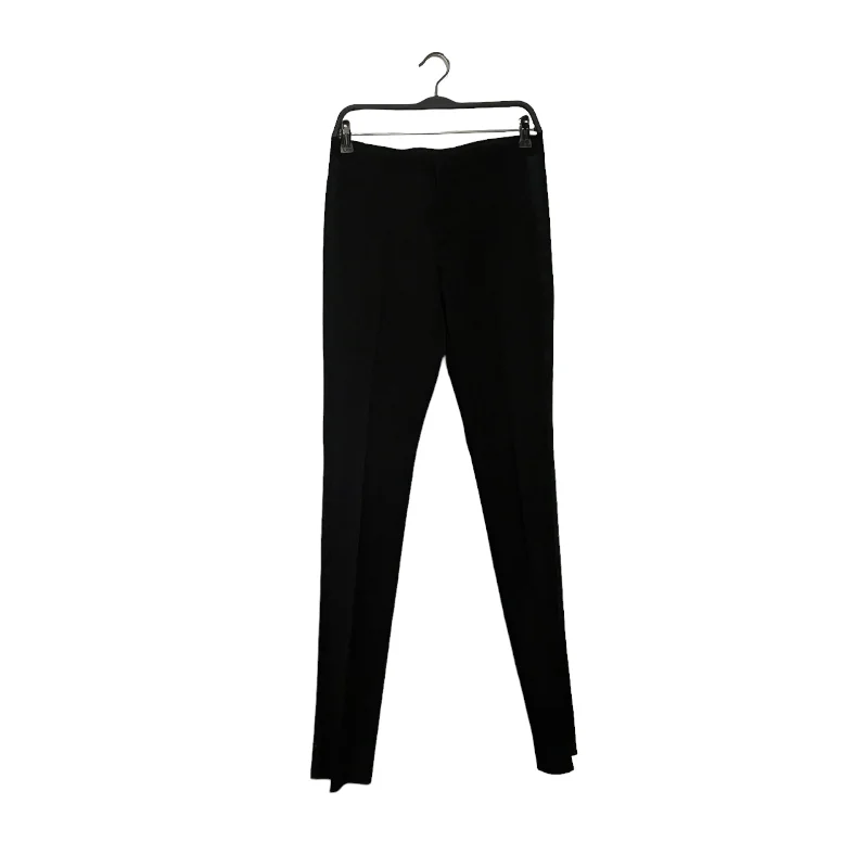 SAINT LAURENT/Straight Pants/42/Black/Cotton/323982/YM85M/323982/YM85M