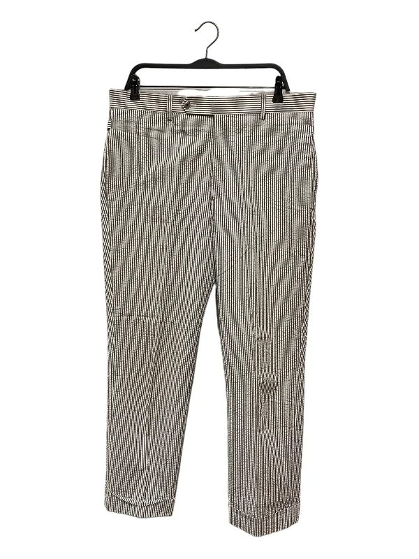 THOM BROWNE. NEW YORK/Pants/LG/Cotton/WHT/Stripe/