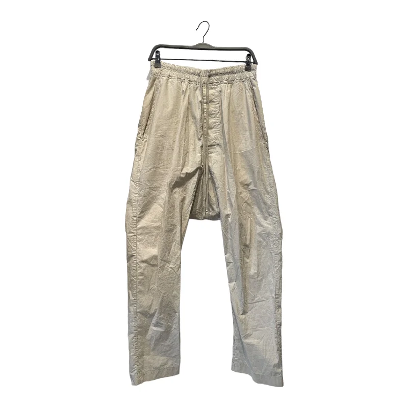 Rick Owens/Straight Pants/38/Cotton/CRM/