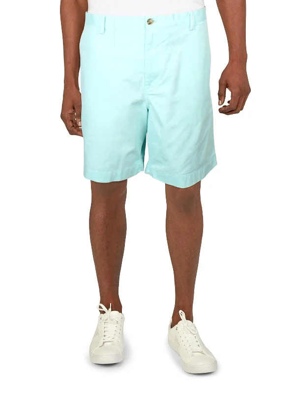 Mens 9" Inseam Stretch Chino Shorts