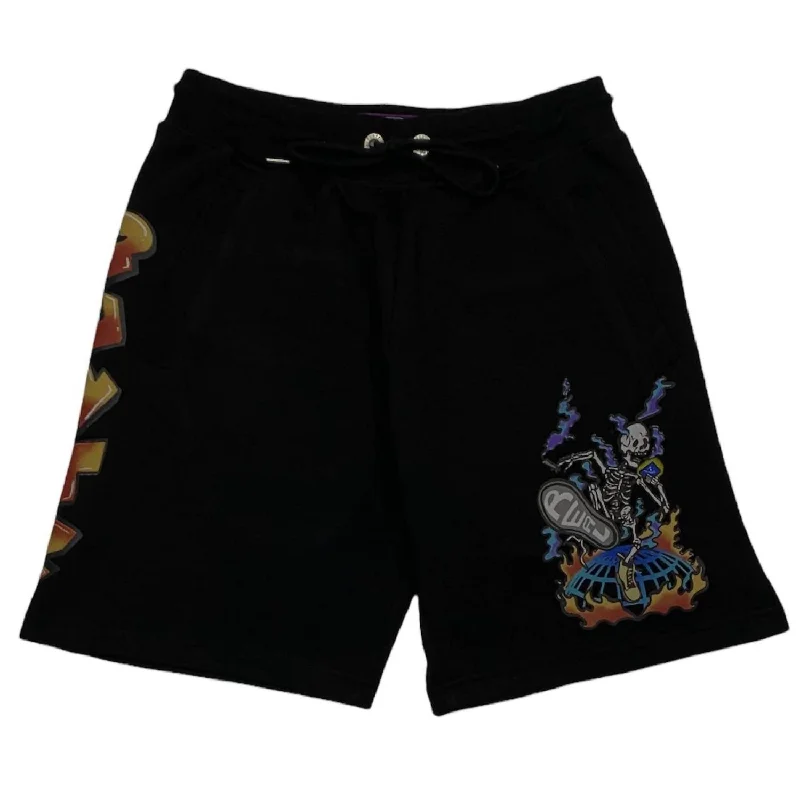 Men's Smokin Runtz Knit Shorts In Black