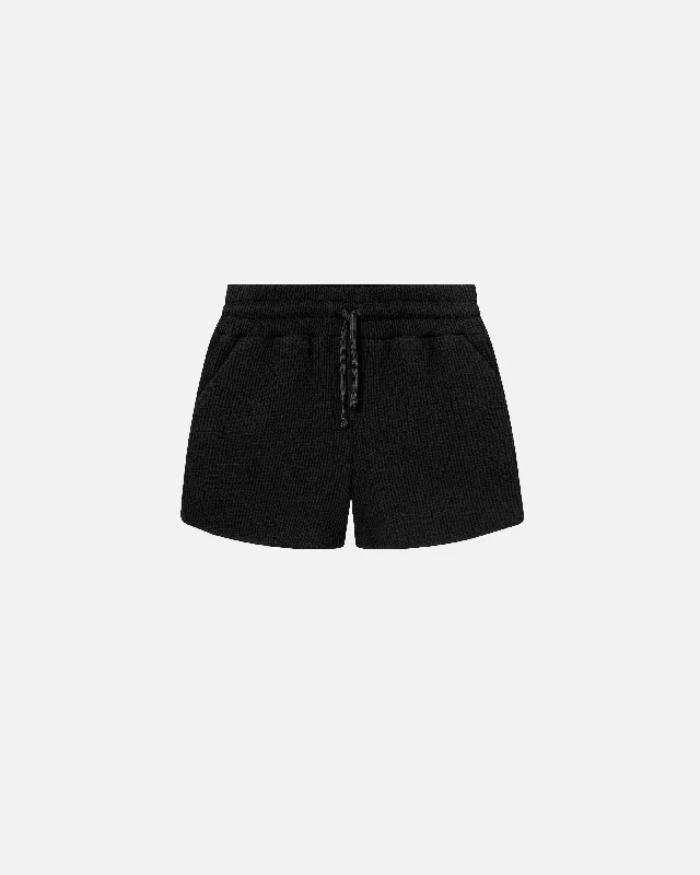 Waffle Low Shorts Nero