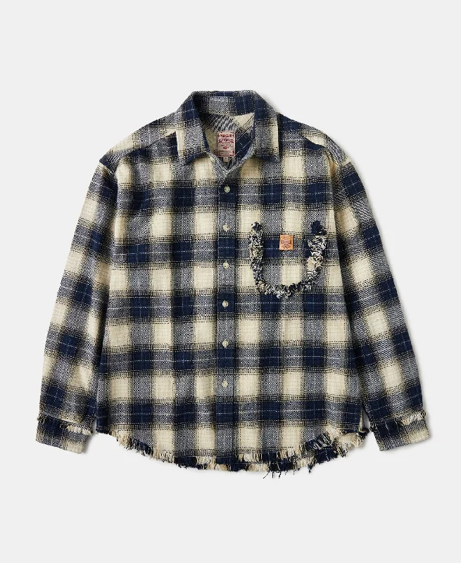 Brushed Twill Plaid Shirt