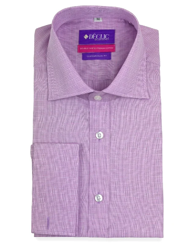 DÉCLIC Tilbury Check Shirt - Mauve