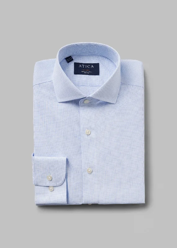 Riviera Light Blue Poplin Shirt