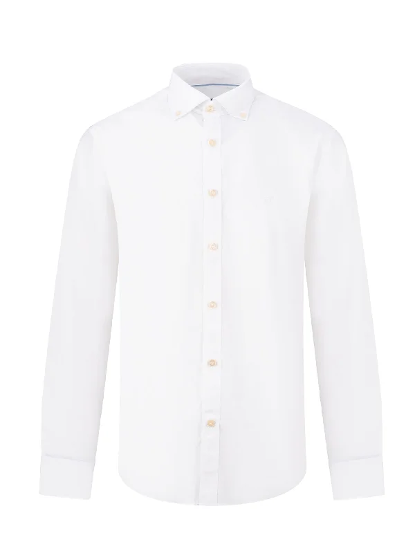 Regular fit plain shirt