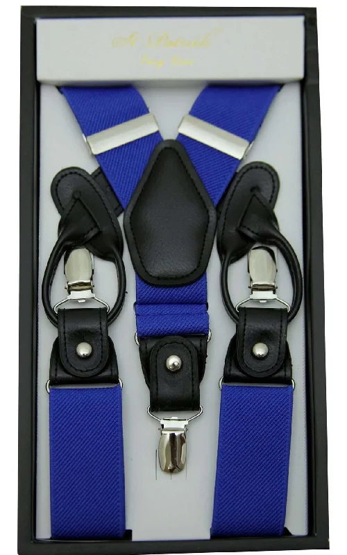 Royal Convertible Suspender Clip & Button