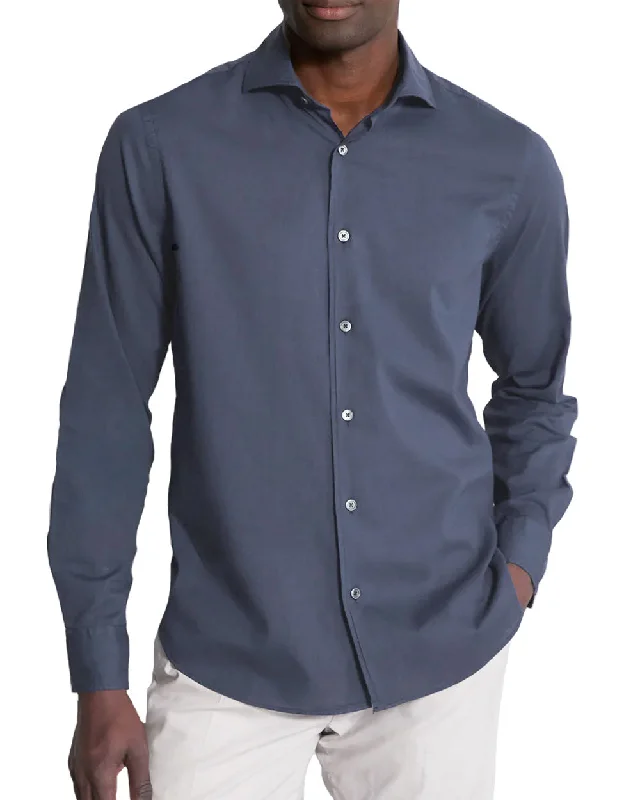 Dusty Dark Blue Sportshirt