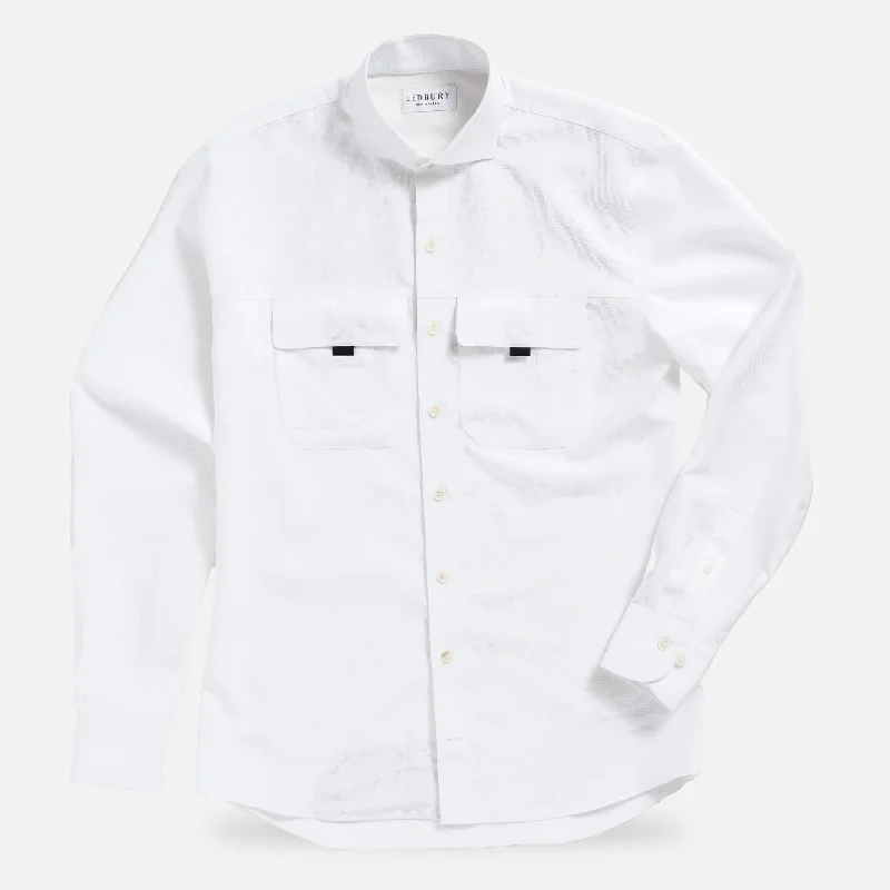 The White Tulu Custom Fishing Shirt