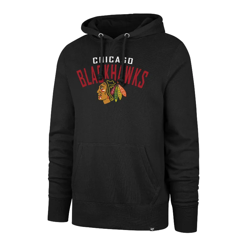 CHICAGO BLACKHAWKS OUTRUSH '47 HEADLINE HOOD