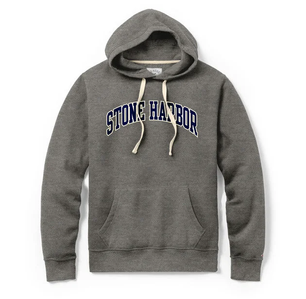 Men's Stone Harbor Stadium Hoodie - Physical Ed Gray