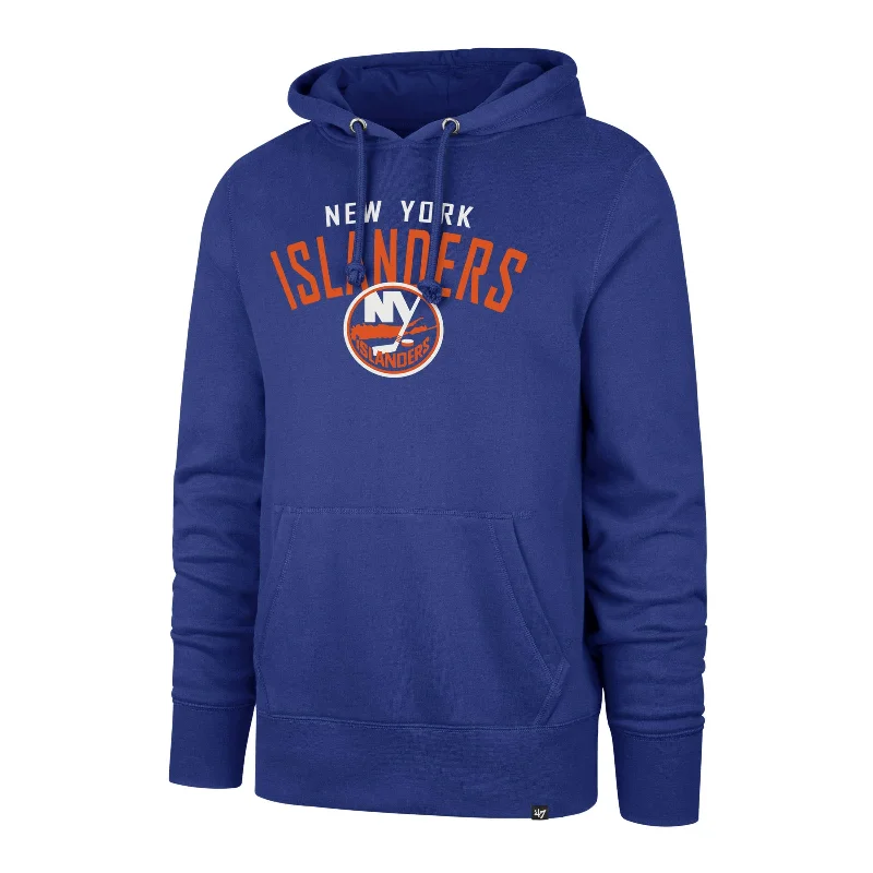 NEW YORK ISLANDERS OUTRUSH '47 HEADLINE HOOD