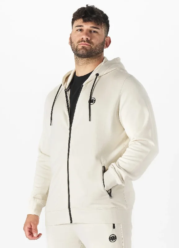 Men's Zip-up hoodie Terry Small Logo