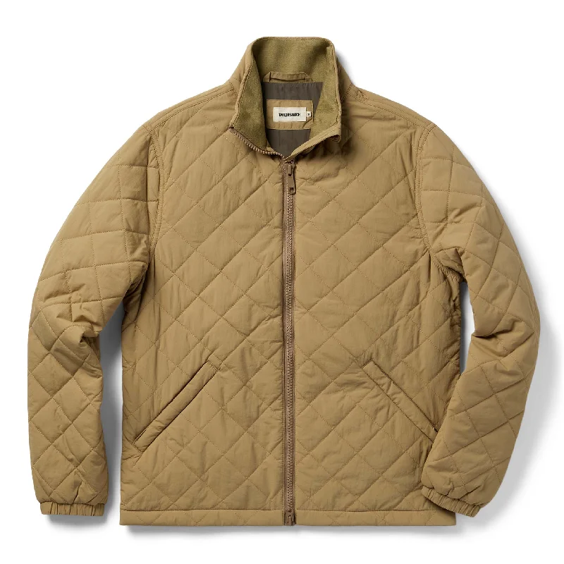 The Vertical Jacket in Khaki