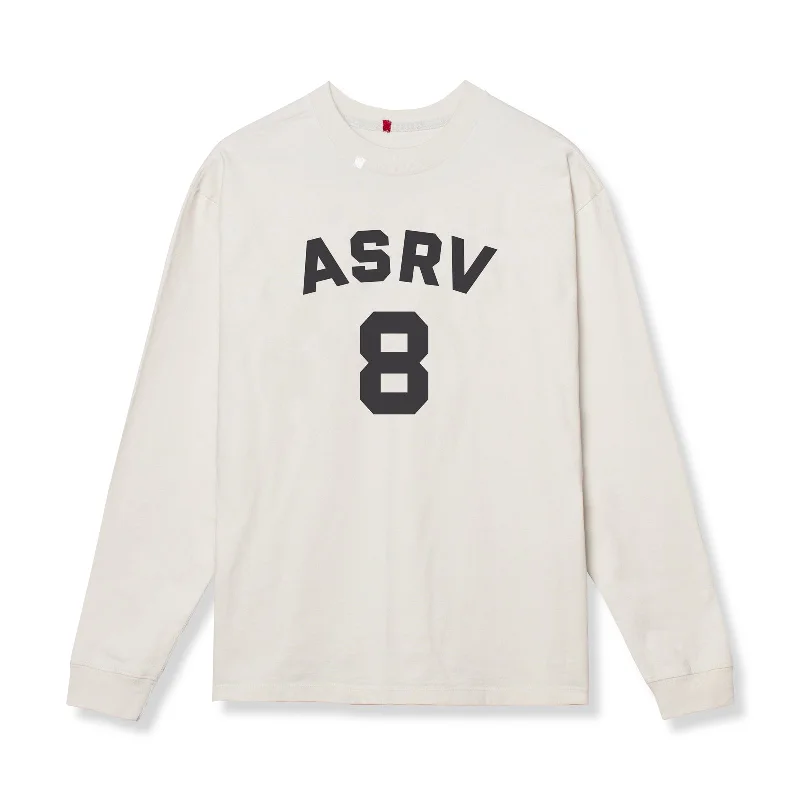 0851. Tech Essential™ Relaxed Long Sleeve  -  Stone "ASRV 8"