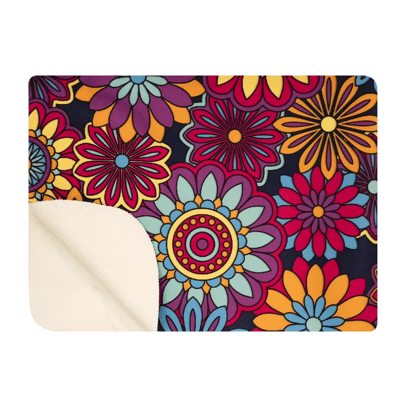 Bouquet  - Luxury Sherpa Fleece Blanket