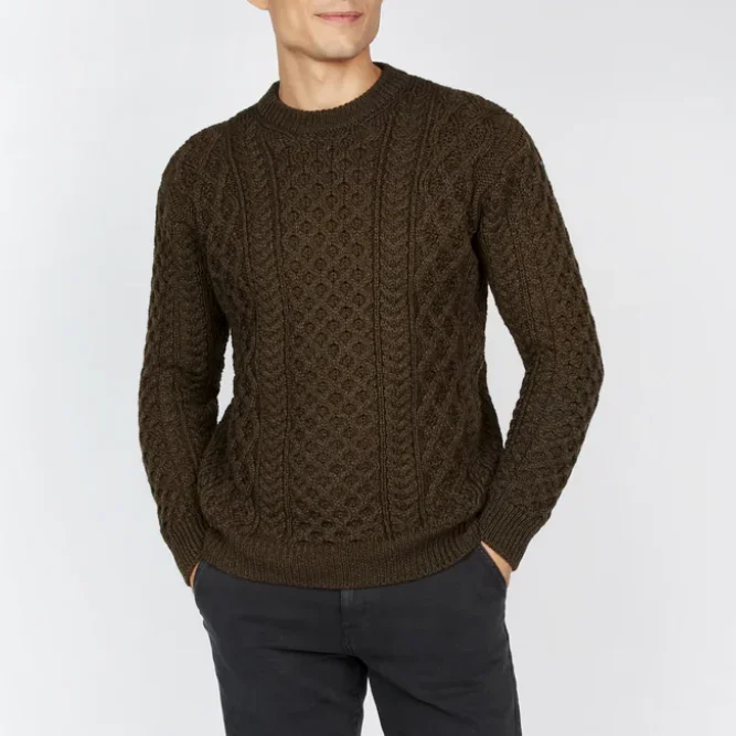 Men's Heavy Honeycomb Pullover Sweater