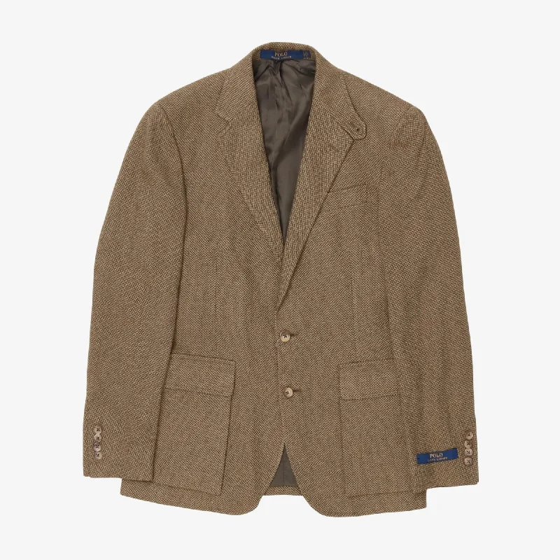 Linen Blend Sports Jacket