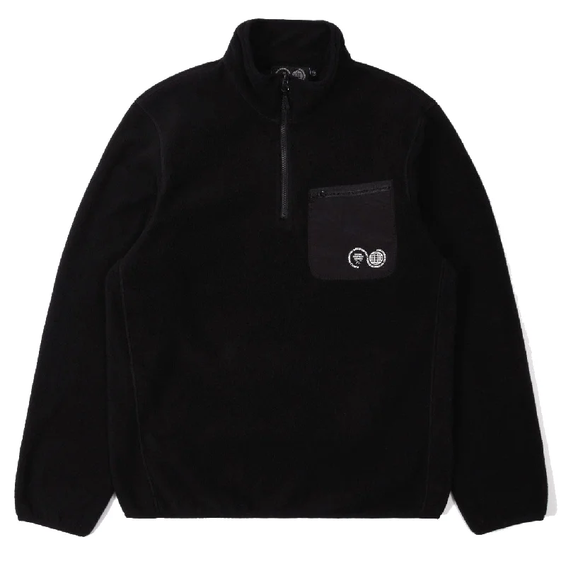 Purple Mountain Observatory Micro Fleece Oth Black