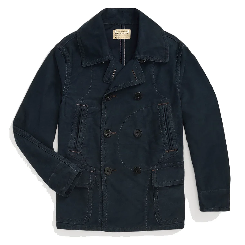 RRL by Ralph Lauren Moleskin Peacoat Vintage Navy