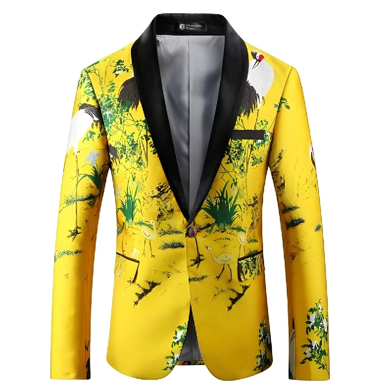 The Crane Slim Fit Blazer Suit Jacket