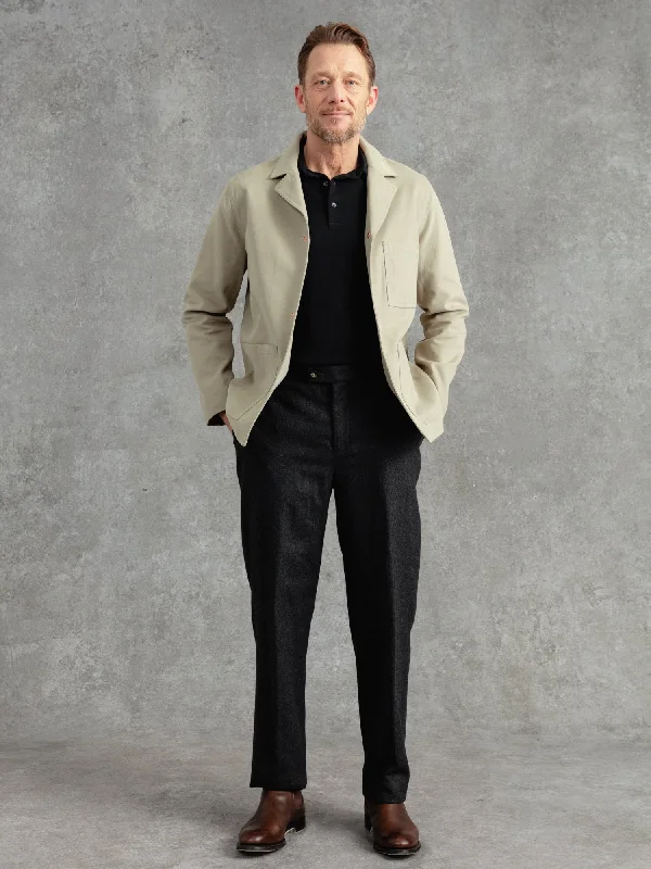 The Franglais Blazer - Pebble