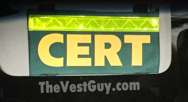 CERT Visor Tag