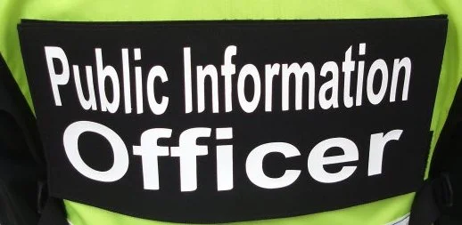 Public Information Officer Tag