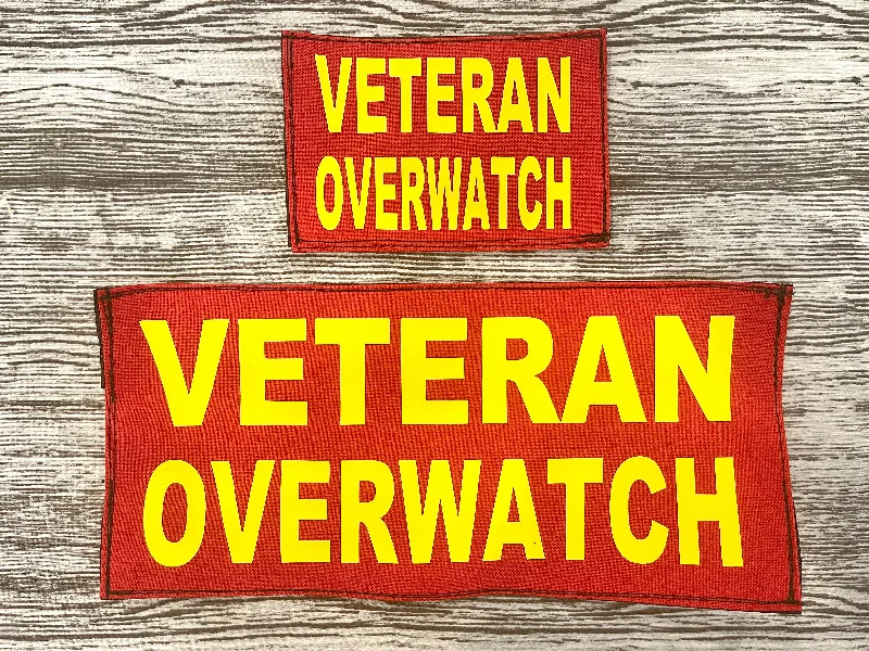 Veteran Overwatch Velcro Name Tags