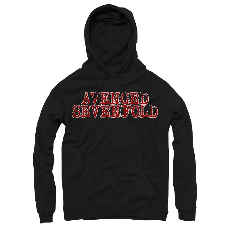 Avenged Sevenfold Logo Black Pullover Hoodie