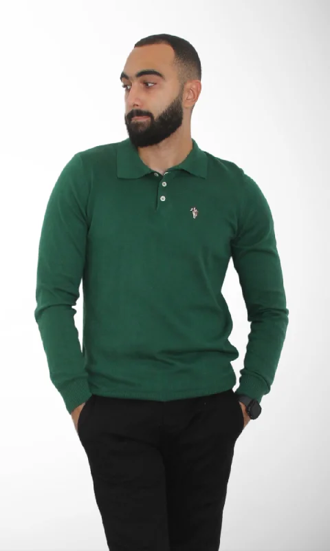 Men Pull Over Sweater (Green)