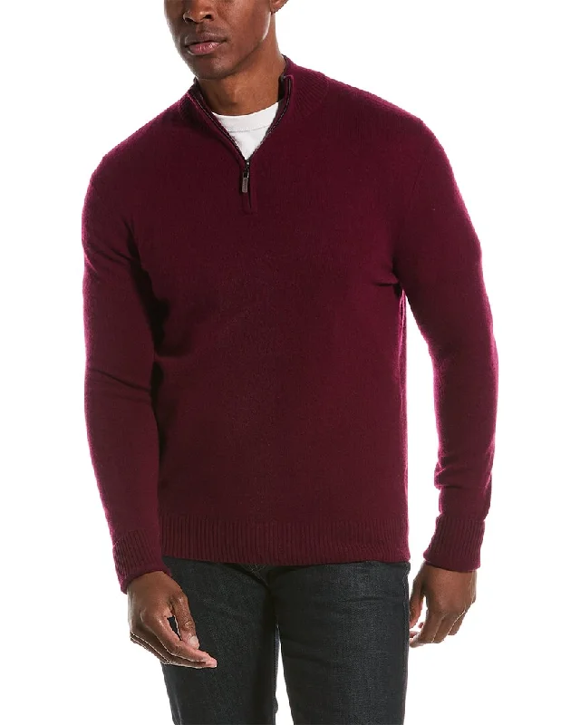 Qi Cashmere 1/4-Zip Pullover