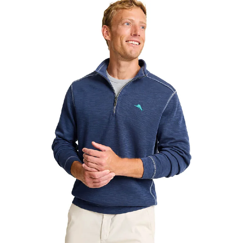 Tommy Bahama Tobago Bay Half Zip Sweater - Island Navy*