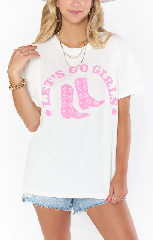 Travis Tee ~ Lets Go Girls Graphic